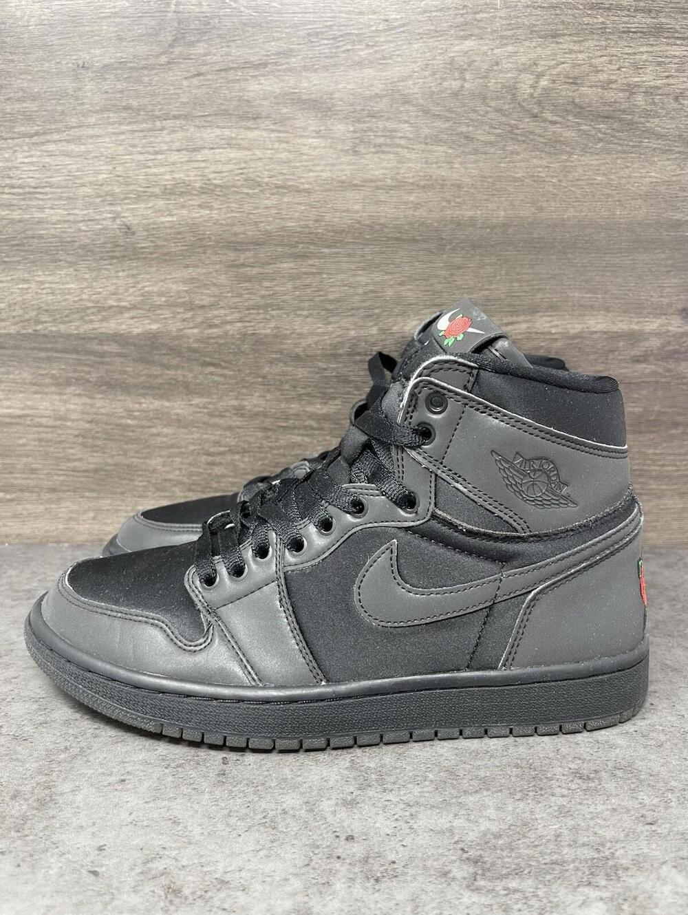 Air Jordan 1 Retro Rox Brown Womens Size 8 Black Reflective Lot BV1576-001